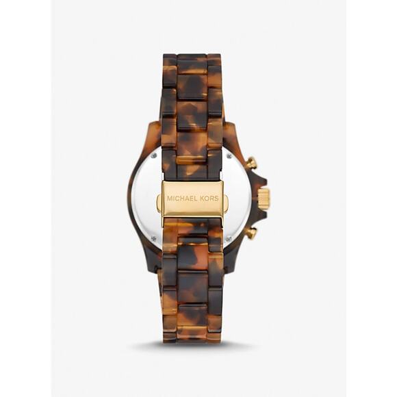 MICHAEL KORS WOMEN´S EVEREST TORTOISE ACETATE Watch - Picture 3 of 11